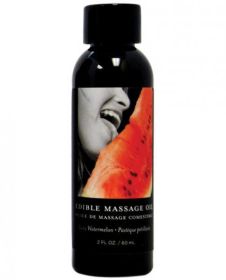 Earthly Body Edible Massage Oil Watermelon 2oz